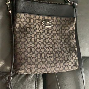 Coach cross body purse